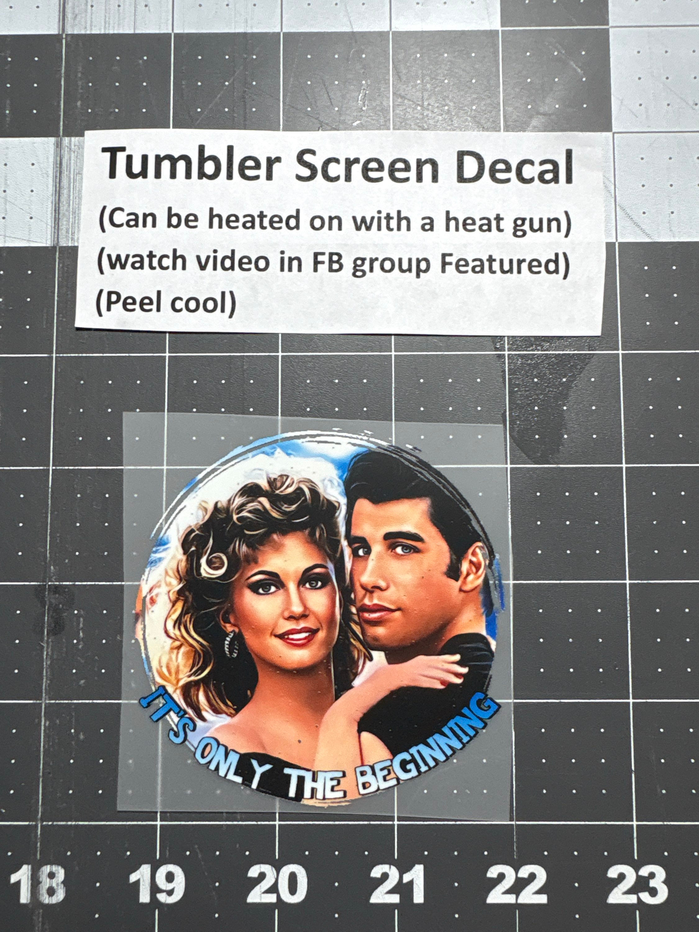 Tumbler Screen- Sandy Danny 