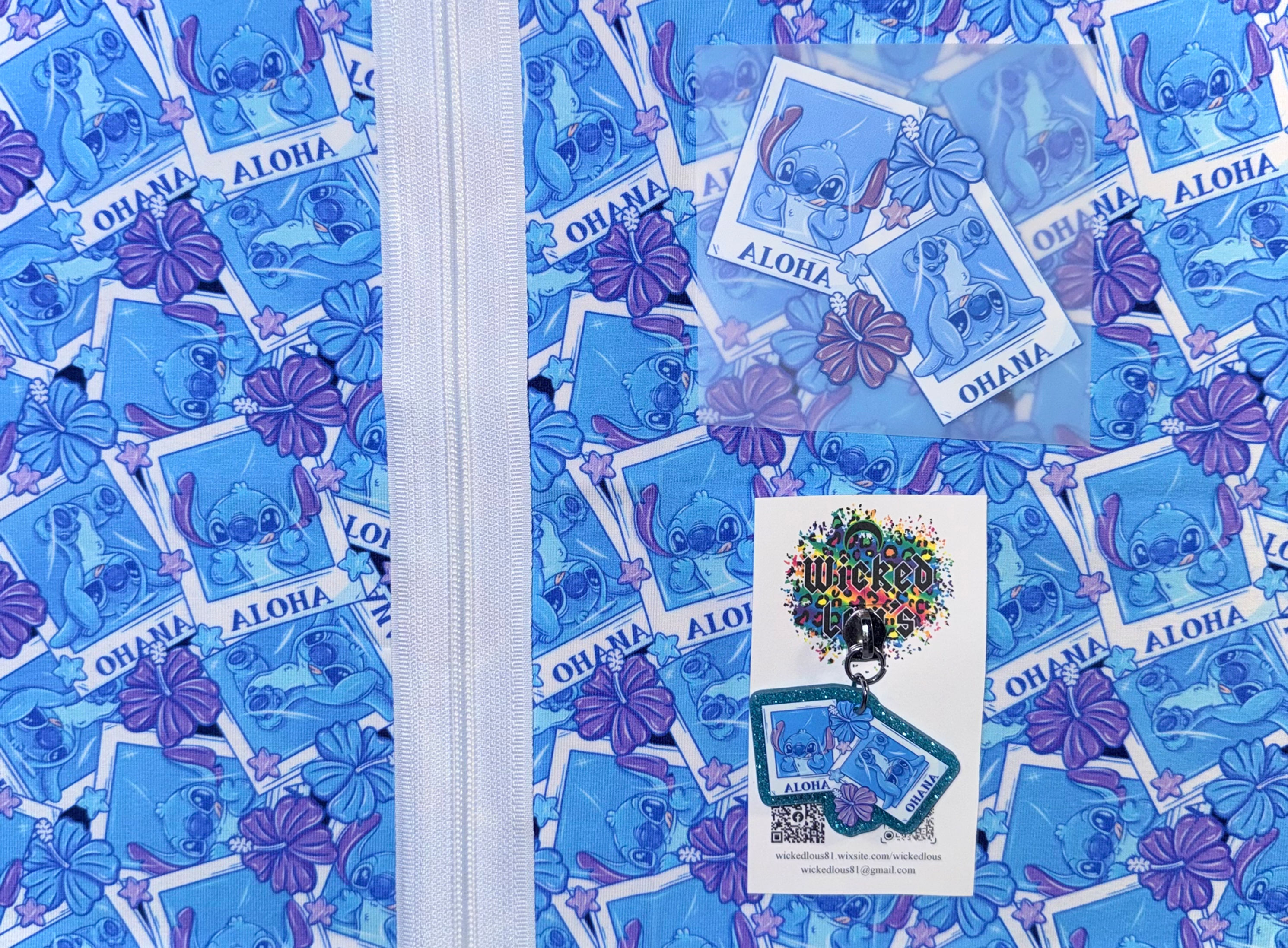 Fabric Zipper Tumbler Kit- Stit Ohana Photos