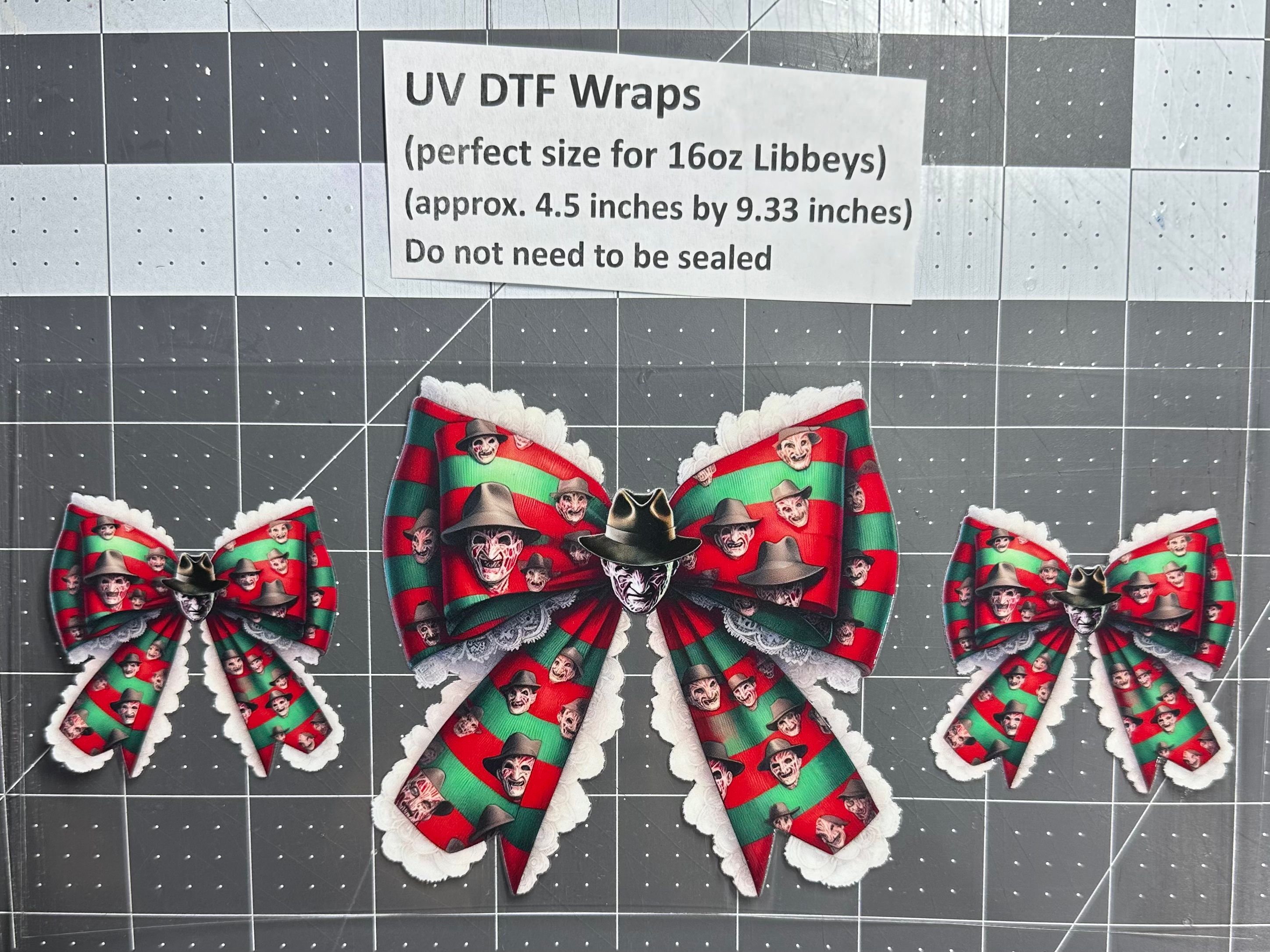 UVDTF WRAP- Freddy Bows Exclusive