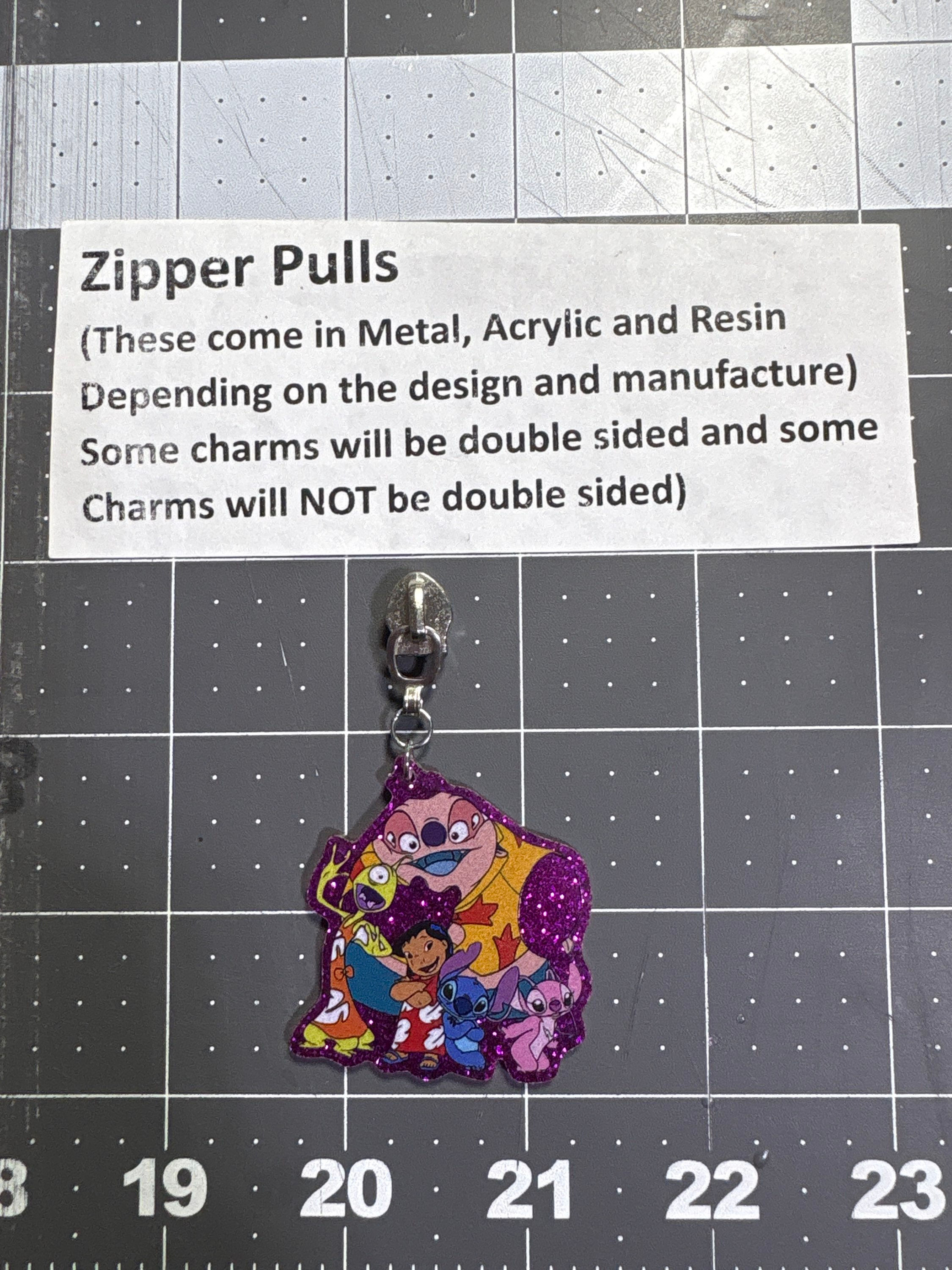 Zipper Pull- Lilo Stit Gang
