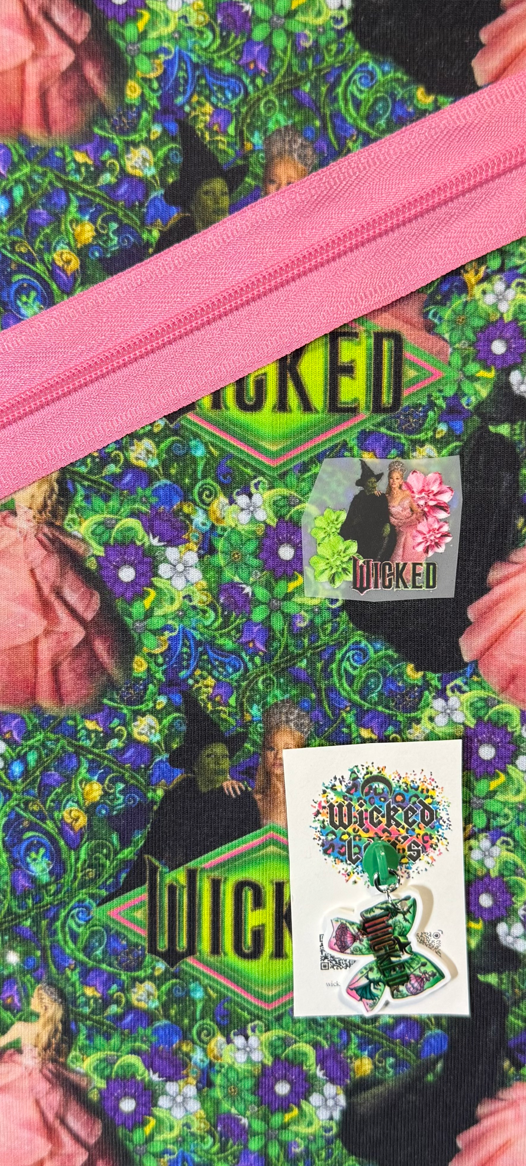 PEN Fabric Zipper Kit- Wicked Floral