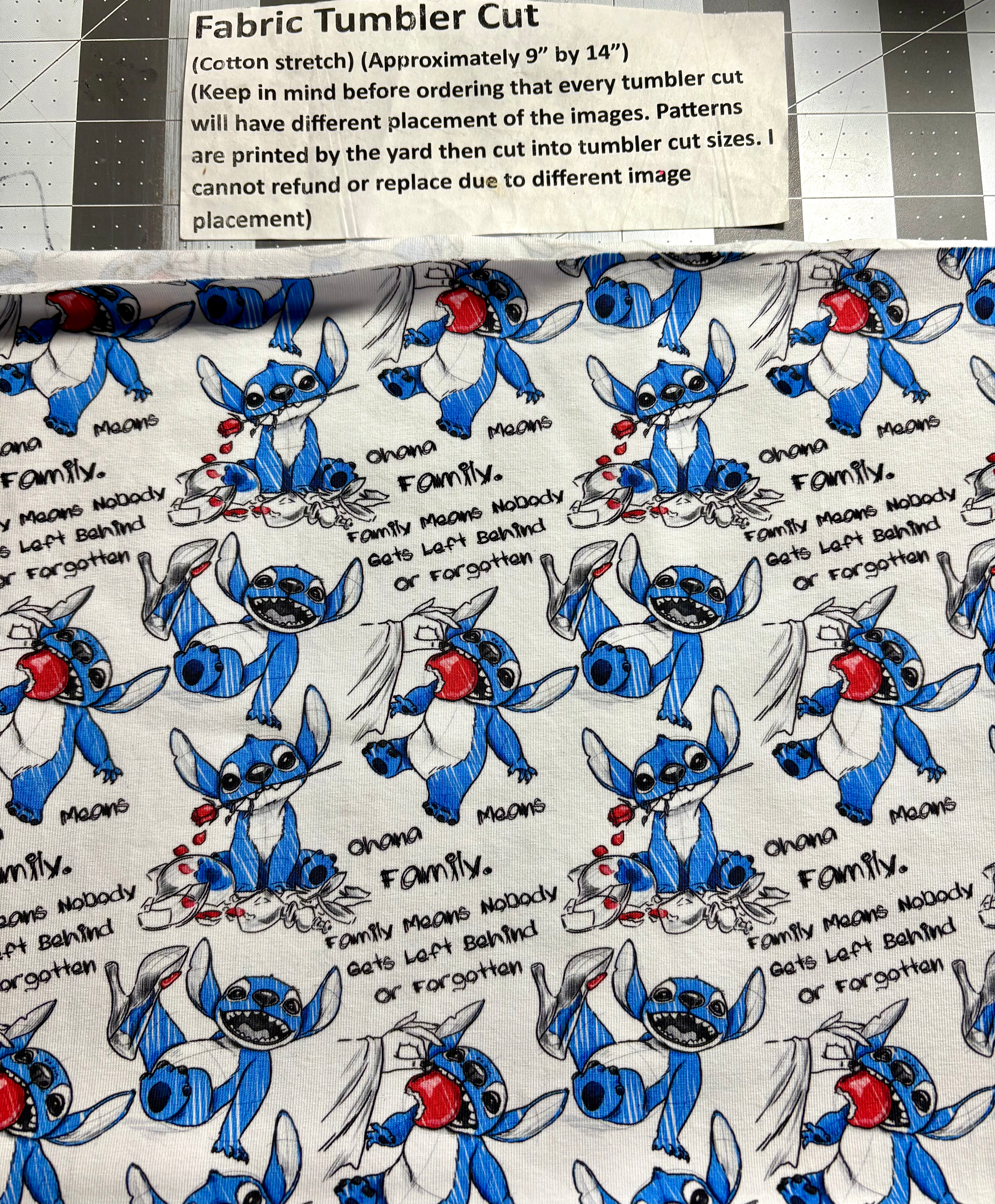 Fabric- Stitch roses