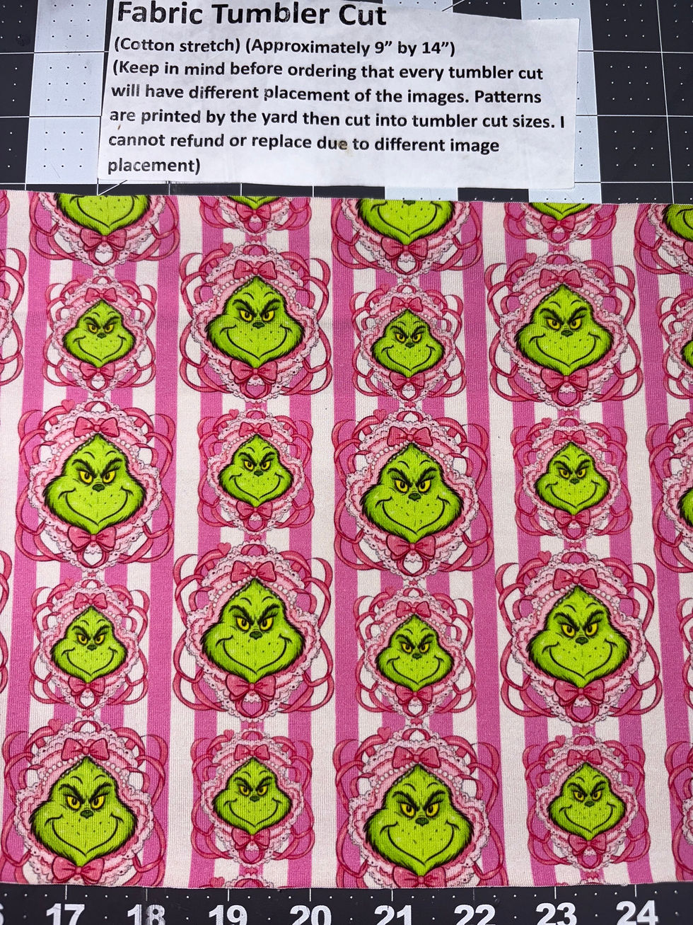 Grinch Coquette Pink