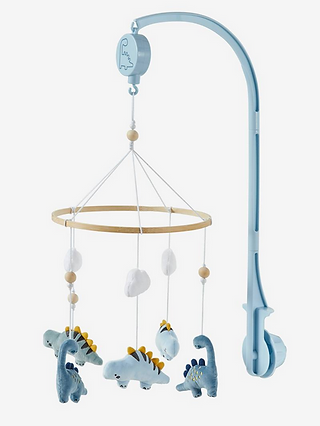 Baby Musikmobile DINO blau