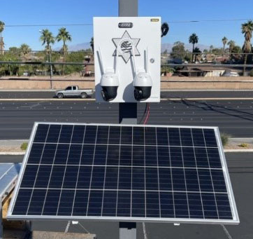 Las Vegas Solar Security Trailers