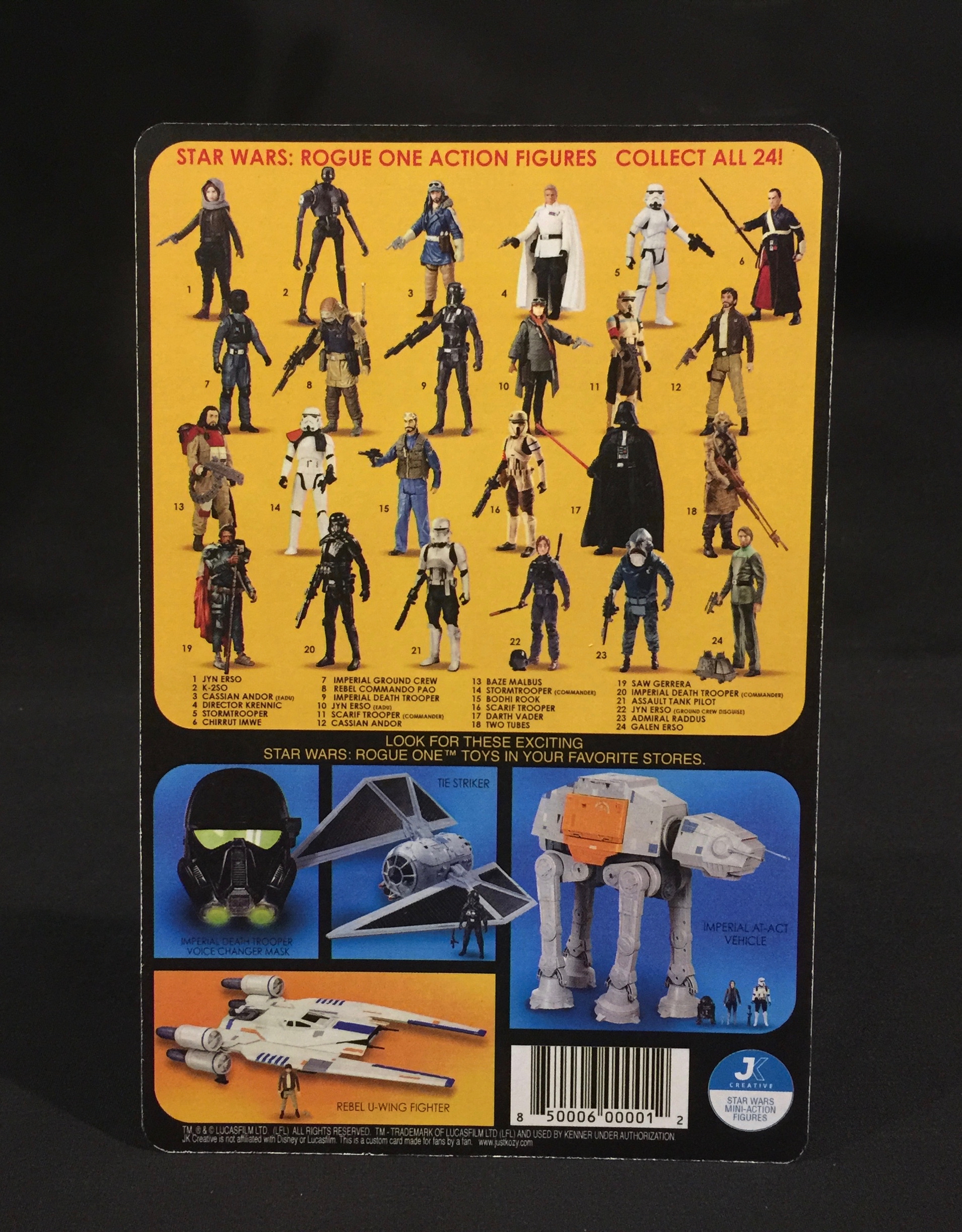 Rogue One Cardback Style 1