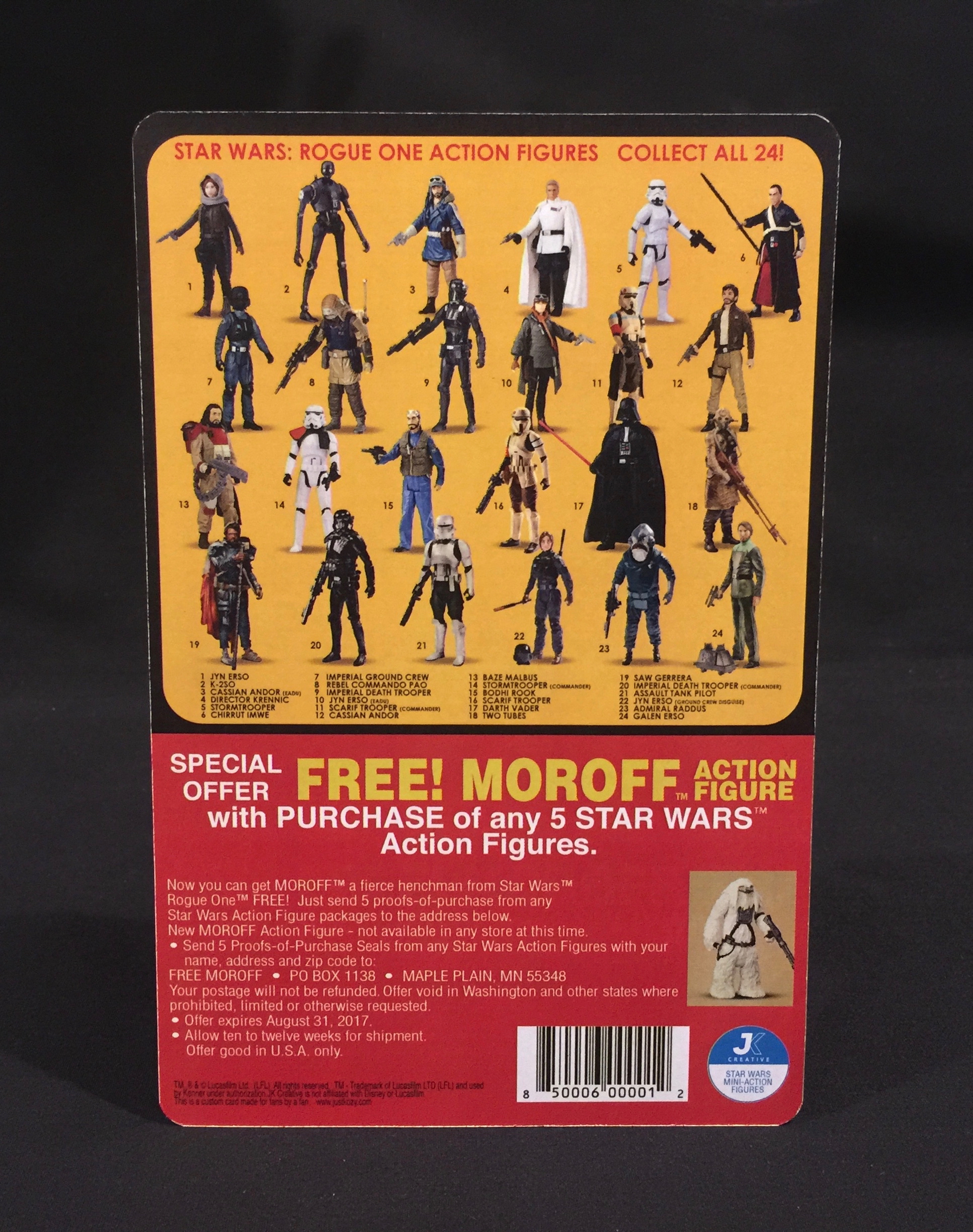 Rogue One Cardback Style 2
