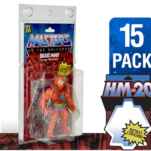 HM-20 FigureShield Clamshell - 15 Pack
