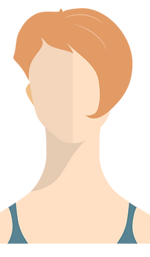 Faceless Woman Portrait