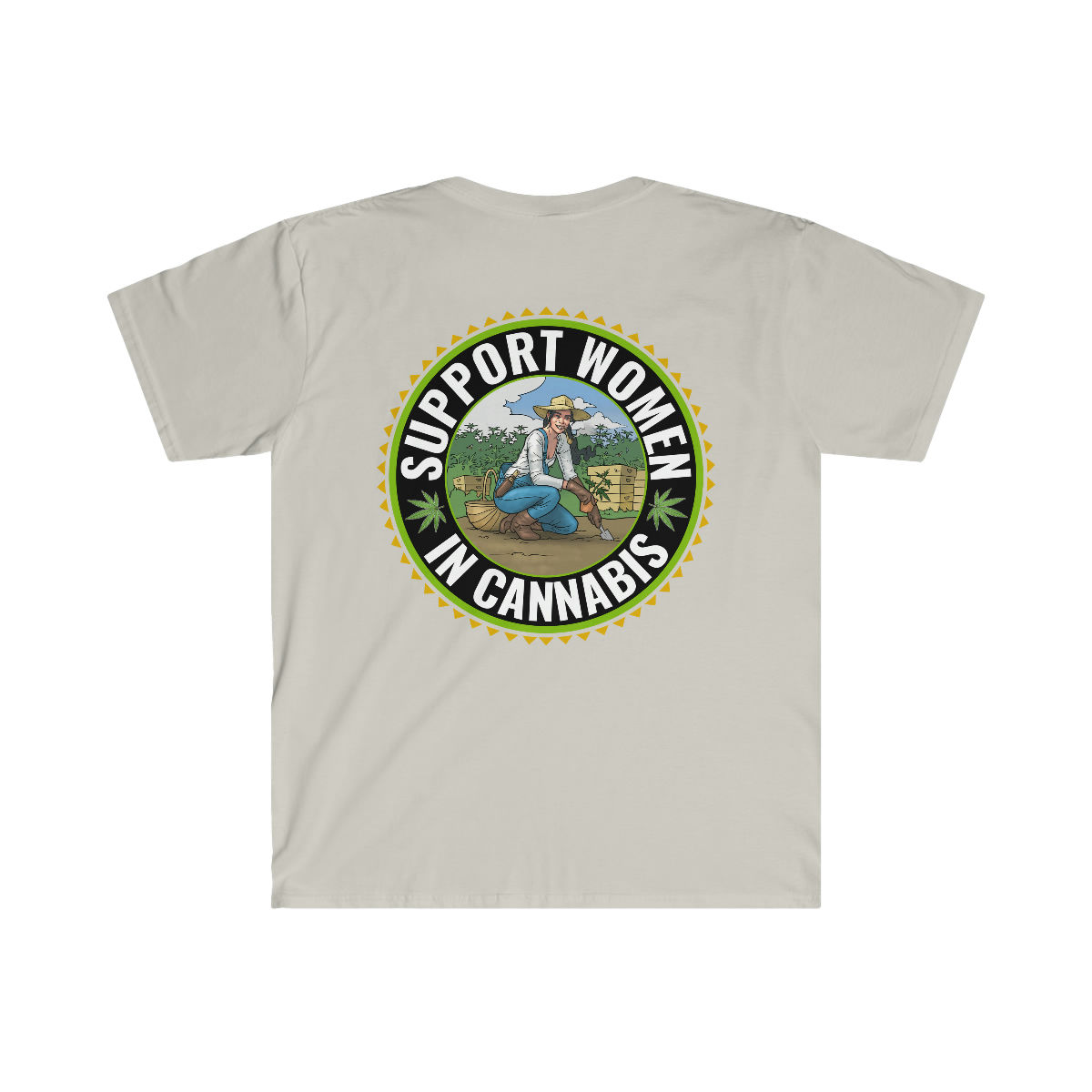 Unisex Softstyle T-Shirt - Support Women In Cannabis