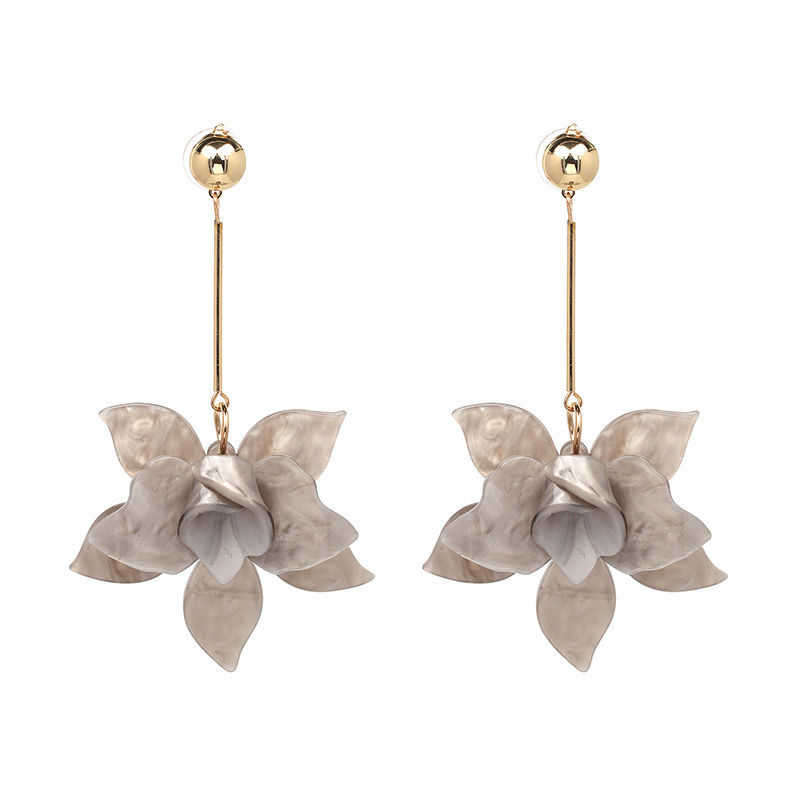 Pendientes mujer, Pendientes fiesta, Pendientes flor, Earrings, Tassel, Zara, Malababa