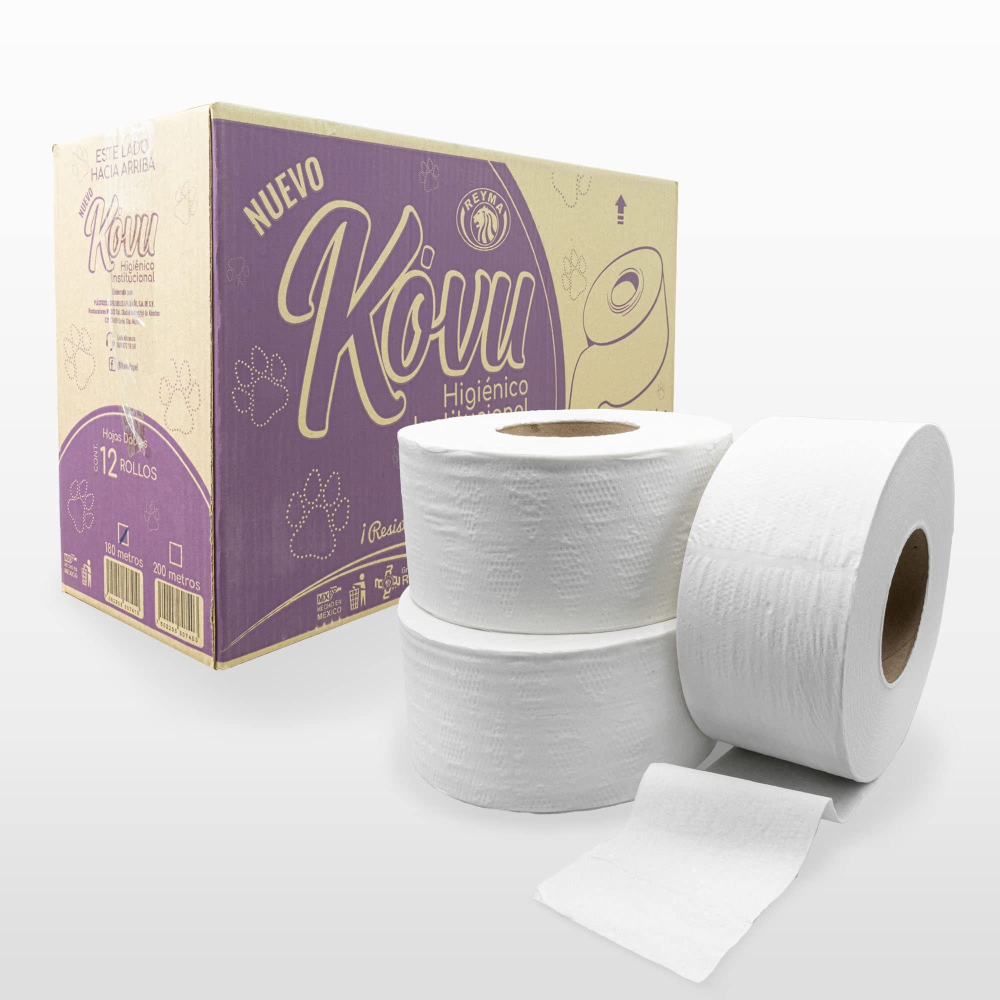 PAPEL HIGIENICO INSTITUCIONAL KOVU