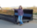 13 cubic yard dumpster
