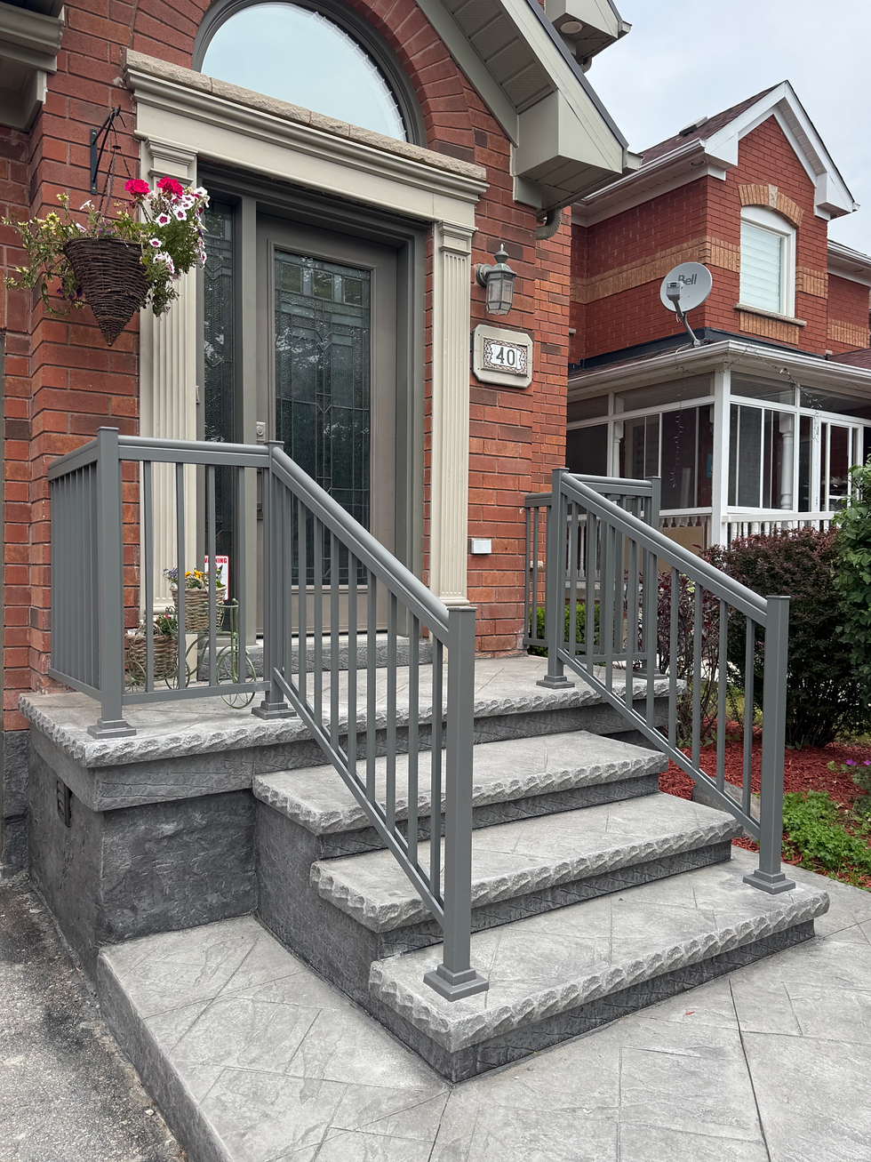 Aluminum Porch Raiings