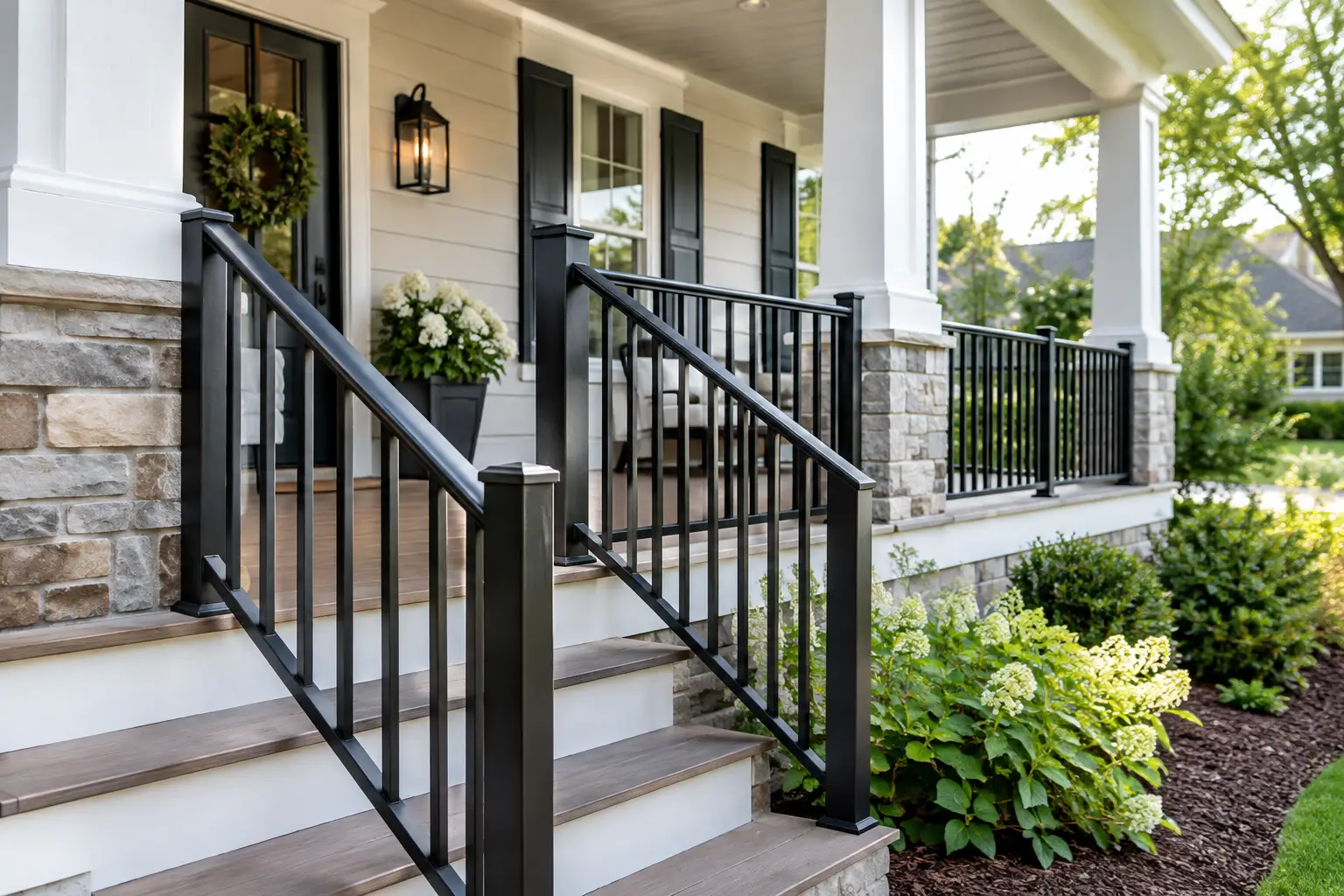 Best Railings for Front Porches That Last