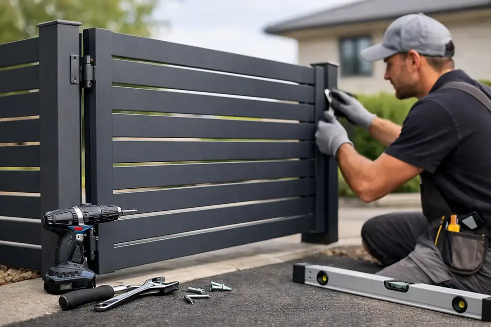 Custom Aluminum Gates Installation Guide