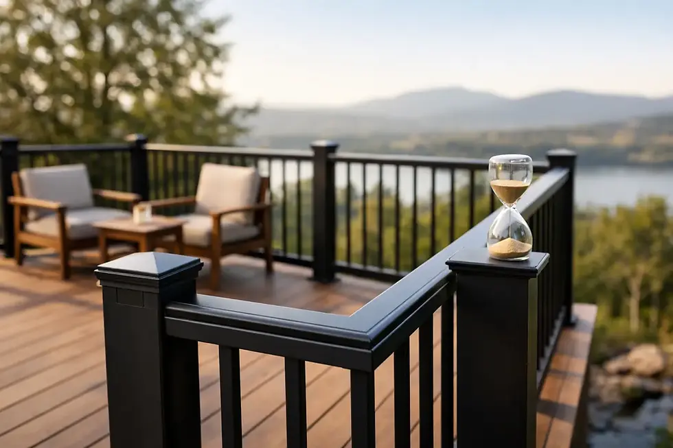 How Long Do Aluminum Railings Last on a Deck?