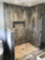 MIRRORS AND SHOWER DOOR