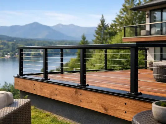 Fascia Surface Railings for Decks and Balconies