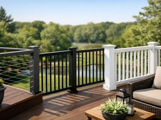 Low Maintenance Deck Railing Options That Last