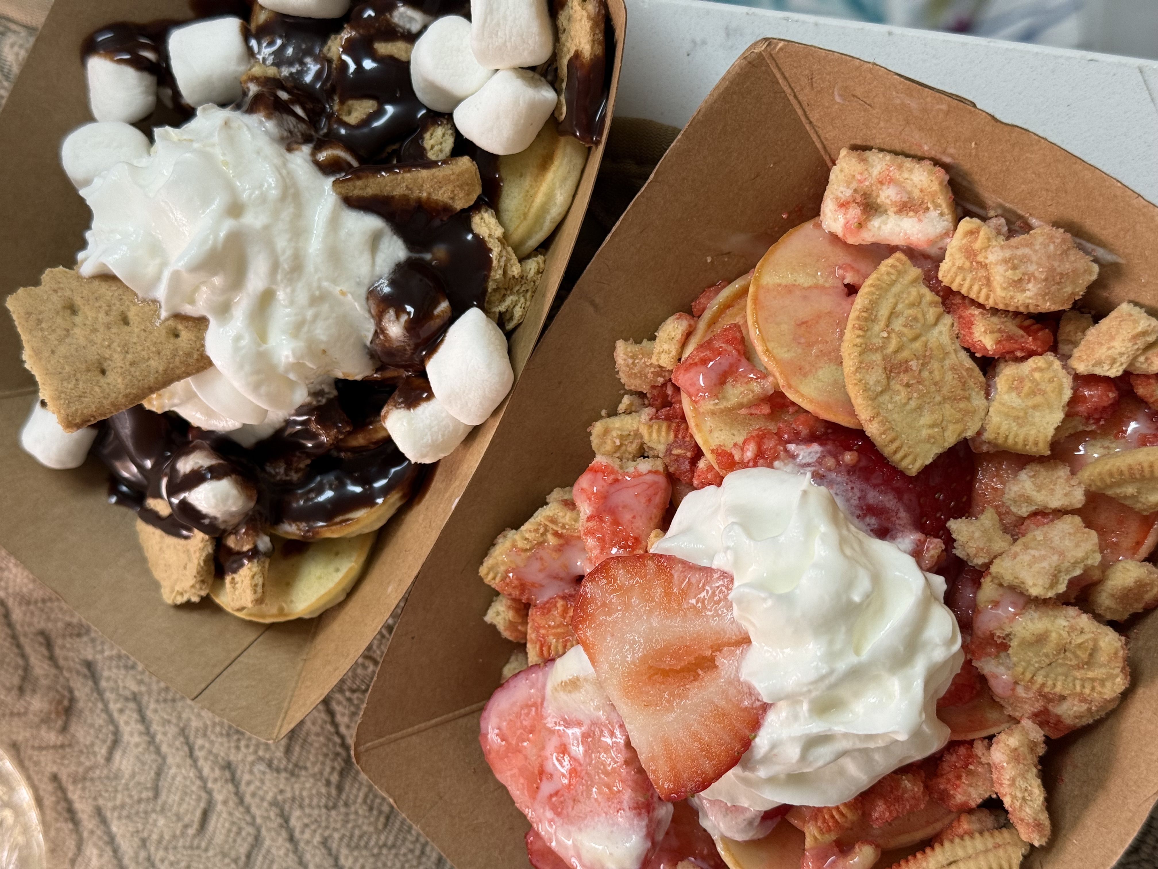 Arranged Food and Objects