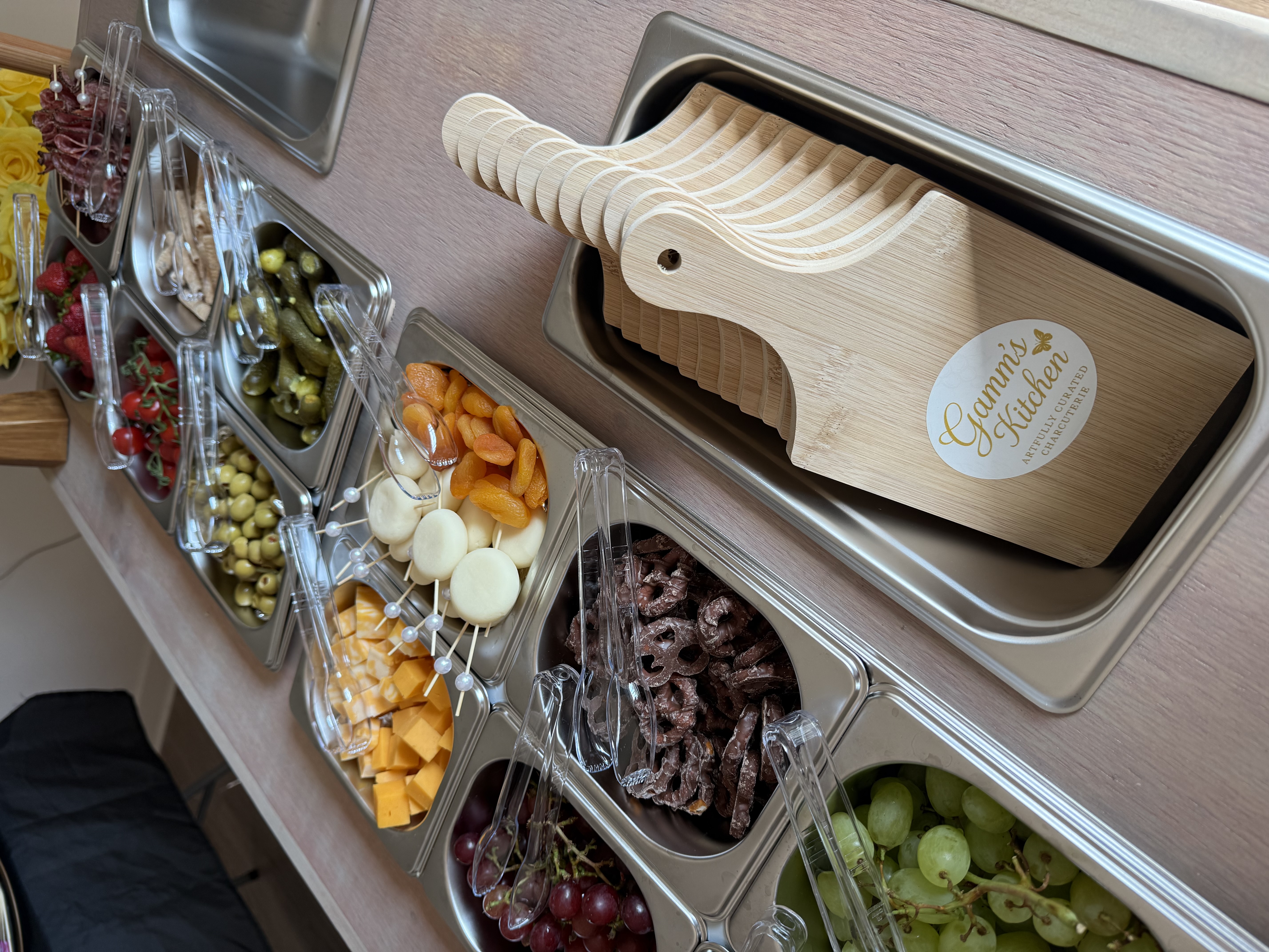 Arranged Food and Objects