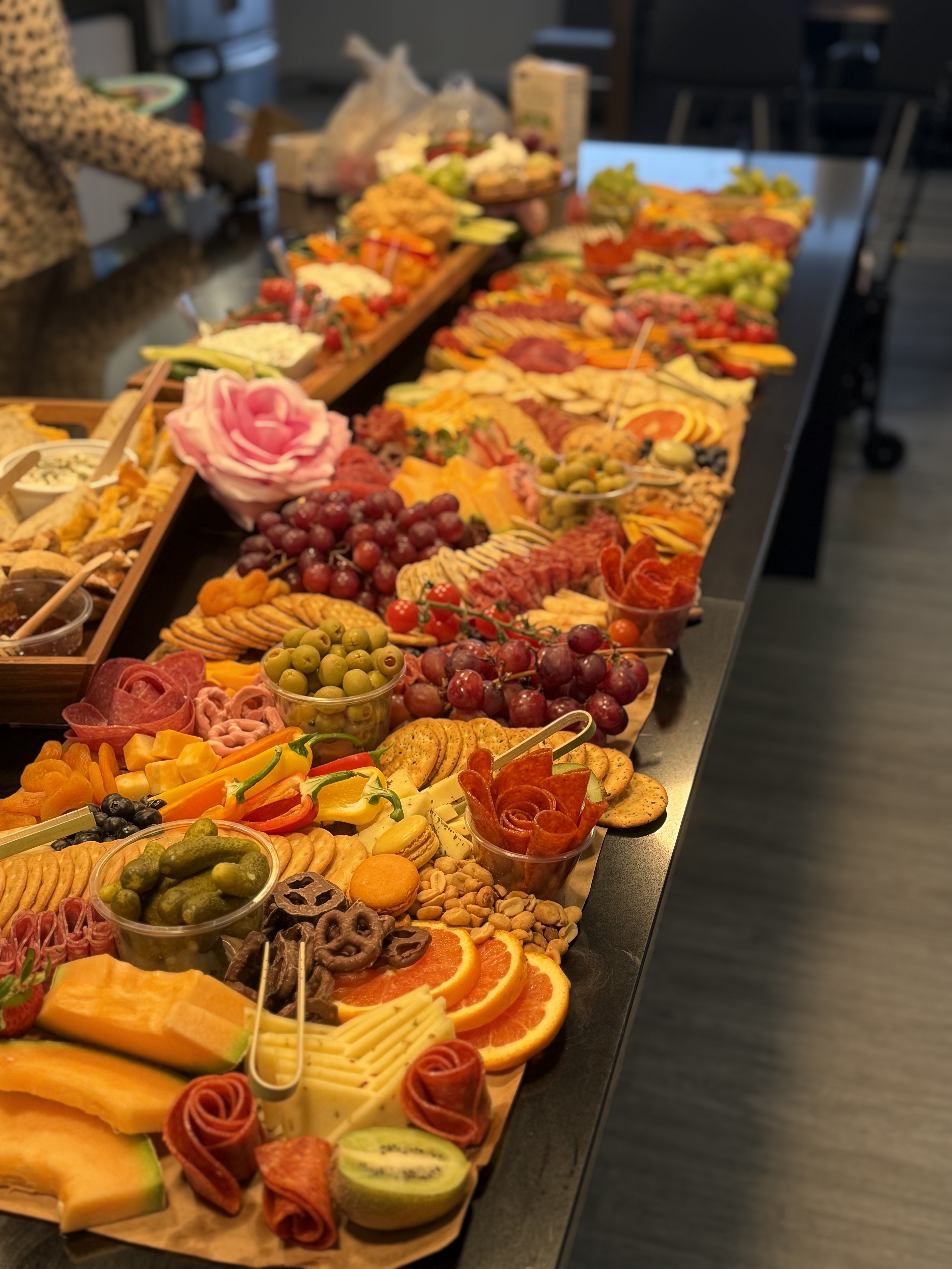 Arranged Food and Objects