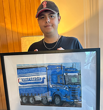 Faisal and Aman's Scania Curtainsie