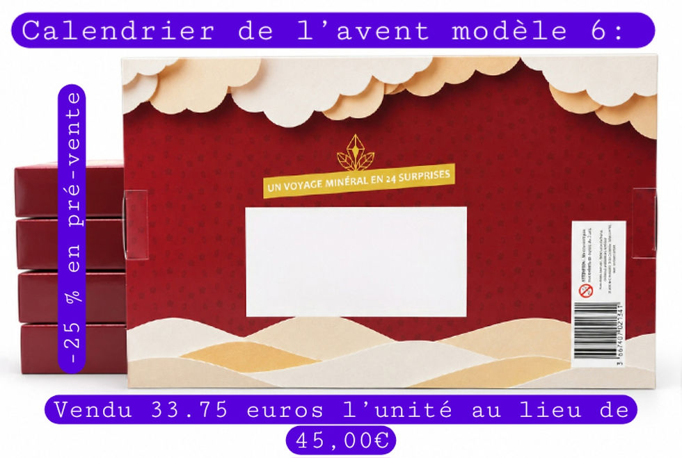 Miniature : Calendrier de l'avent modèle 6