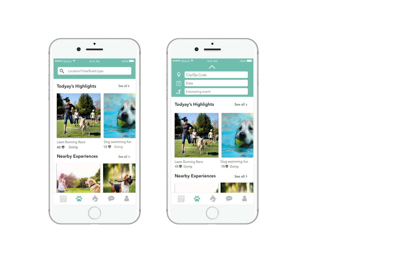 Events — meet your potential sitter offline