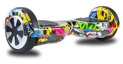 Imagem de hoverboard colorido