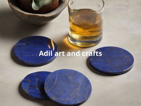 Uncover the Beauty and Sustainability of Lapis Lazuli Stone Coaster Sets for Your Eco-Friendly Home
