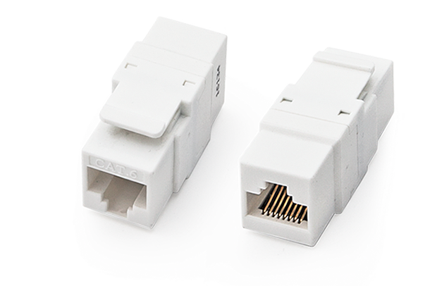 Cat6 UTP Coupler Jack with Latch