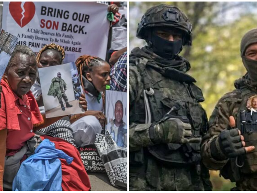 Sixteen Kenyans missing in Russia after army recruitment