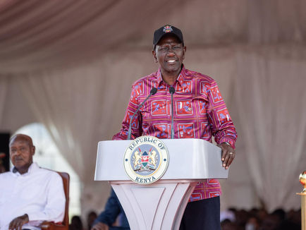 William Ruto joined in on the viral Tuko Kadi movement. Photo: William Ruto.