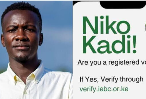 Journalist and emerging youth leader Allans Ademba