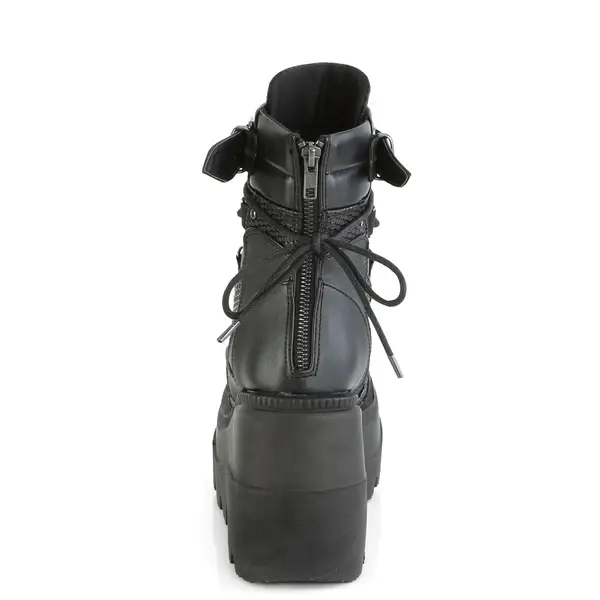 תמונה ממוזערת: Demonia Black Ankle Platform Boots