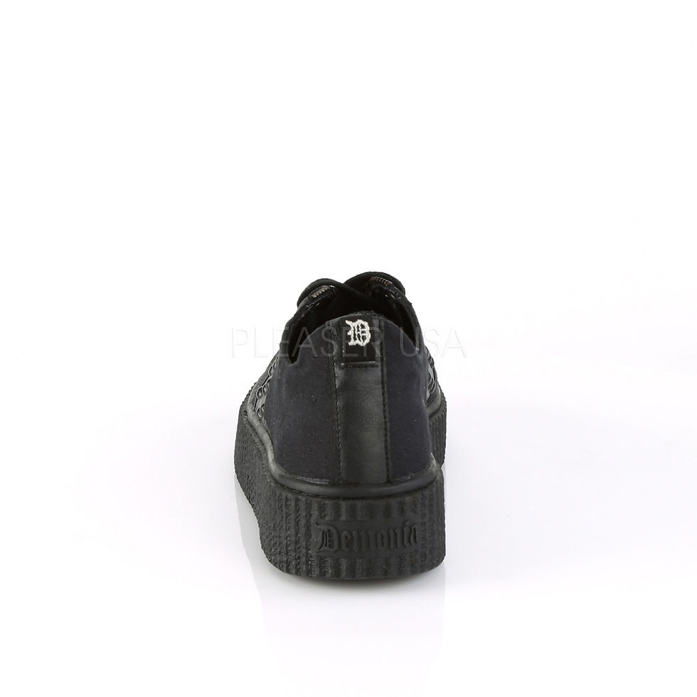תמונה ממוזערת: Demonia Lace-Up Creeper Sneaker