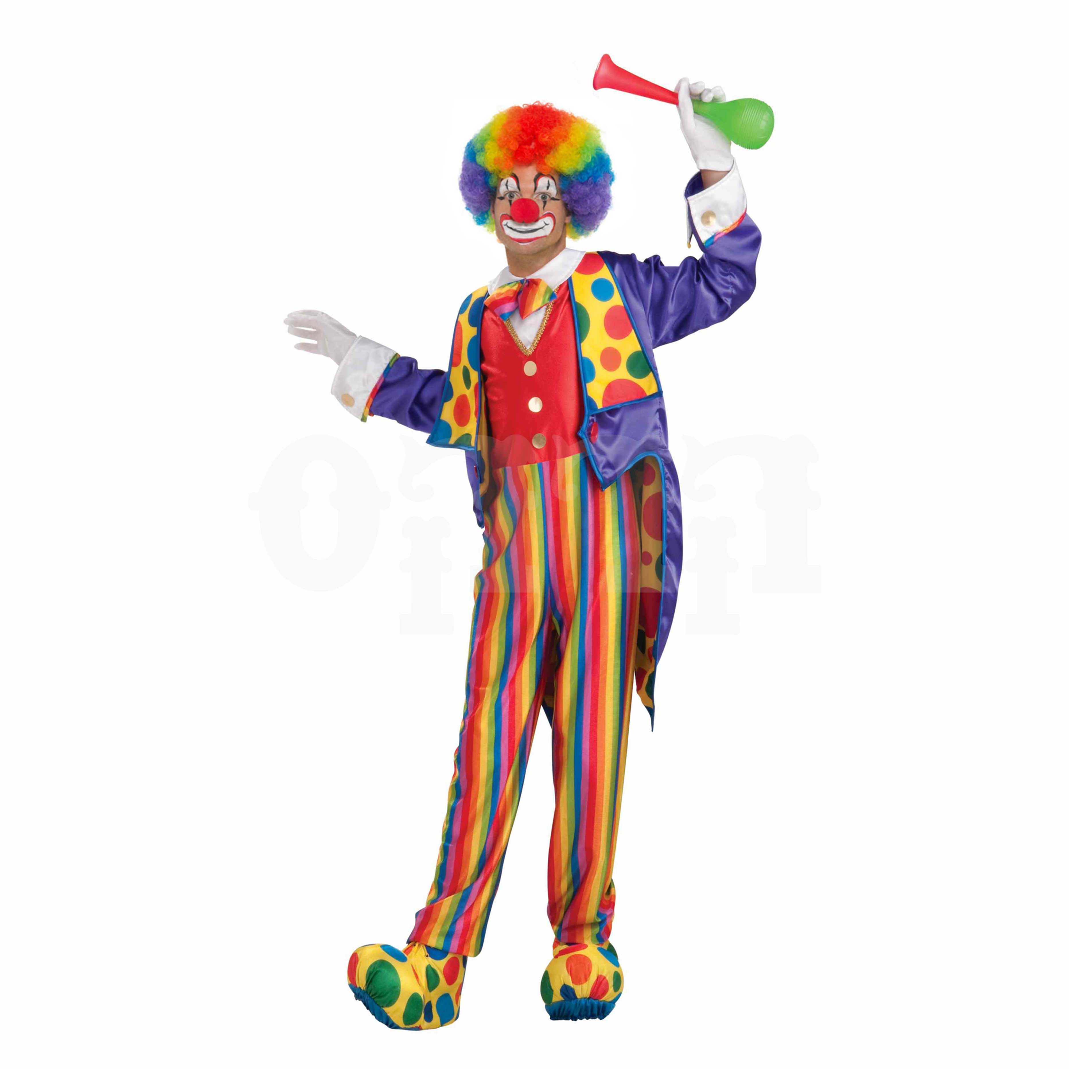 תחפושת ליצן צבעוני