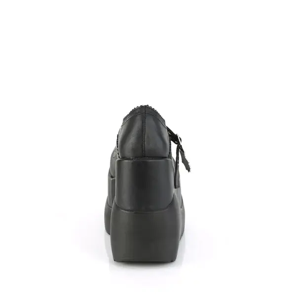 תמונה ממוזערת: Demonia Black PU Heart Spider Sandal Platforms