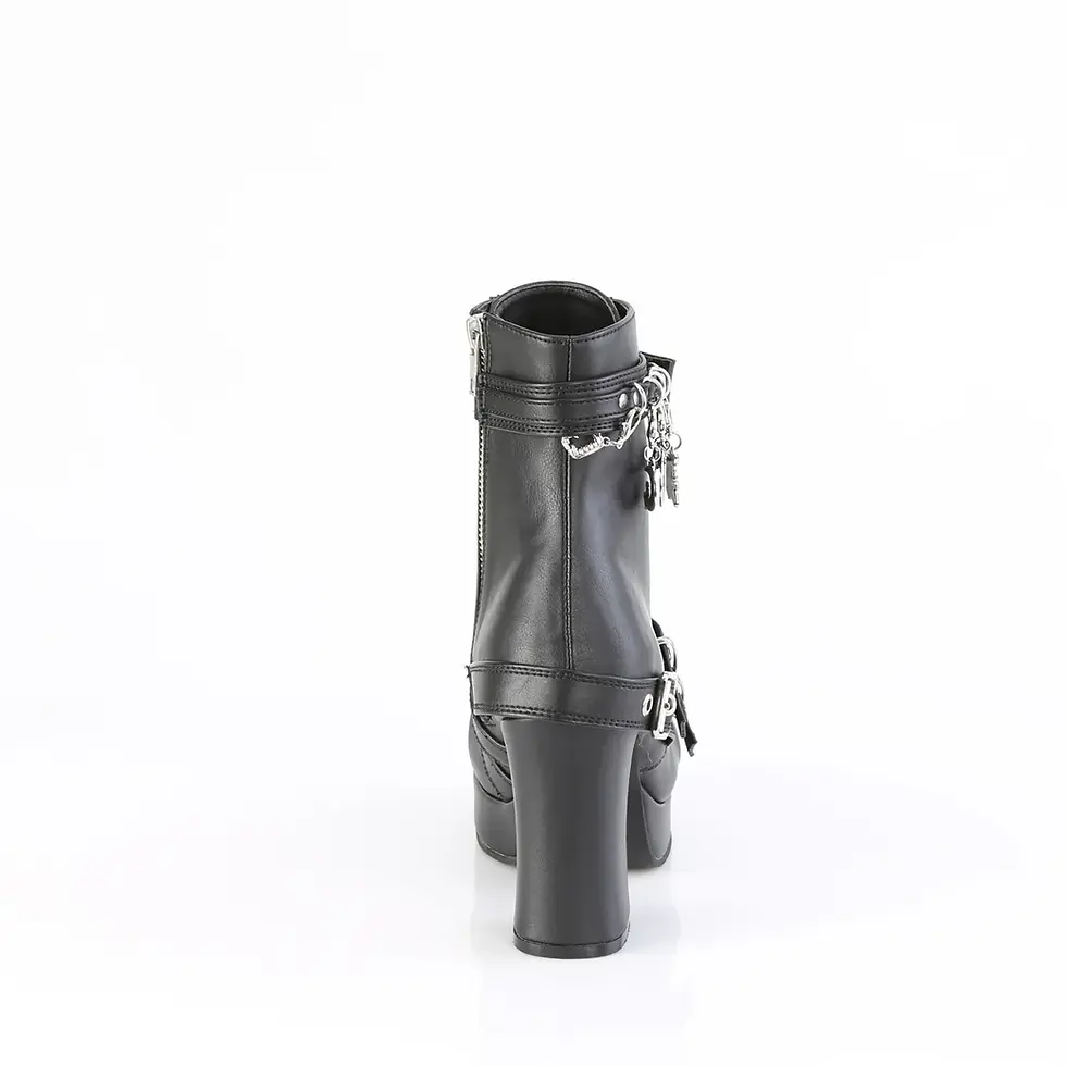 תמונה ממוזערת: Demonia Black Mid-Calf Charms Boots