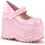 תמונה ממוזערת: Demonia Pink Holographic Sandal Platforms