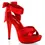 תמונה ממוזערת: Fabulicious Cocktail Bow Red Low Heels