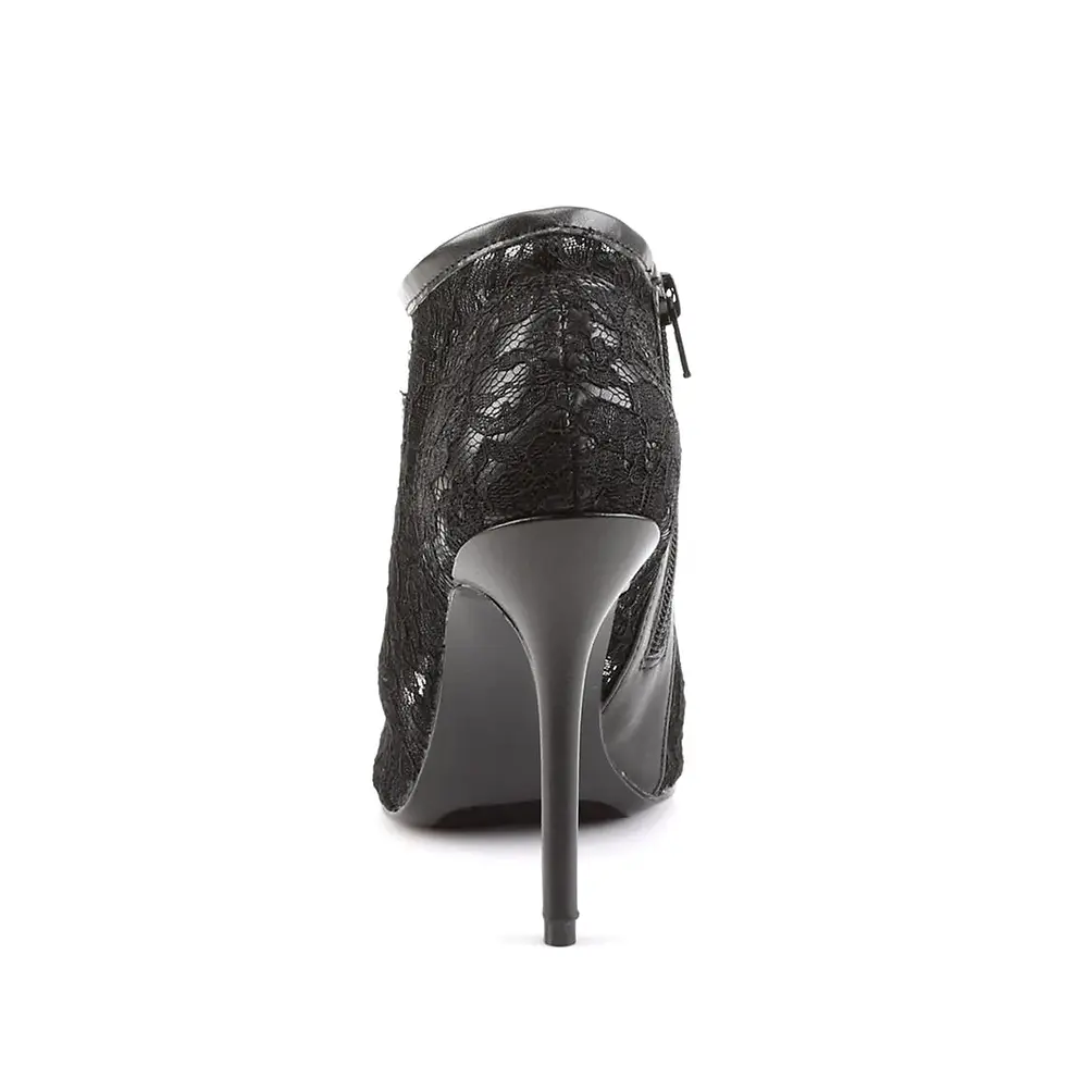 תמונה ממוזערת: Fabulicious Black Lace Sandal Heels
