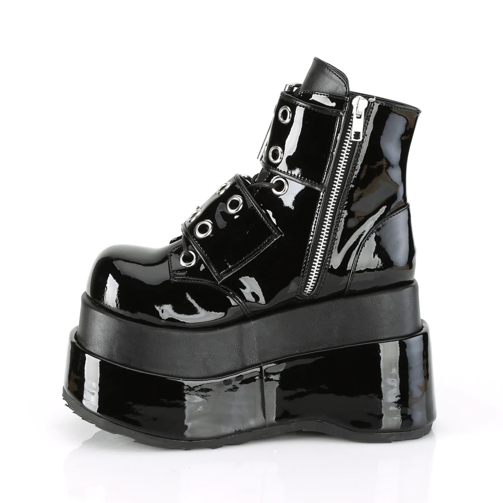 demonia buckle platforms
