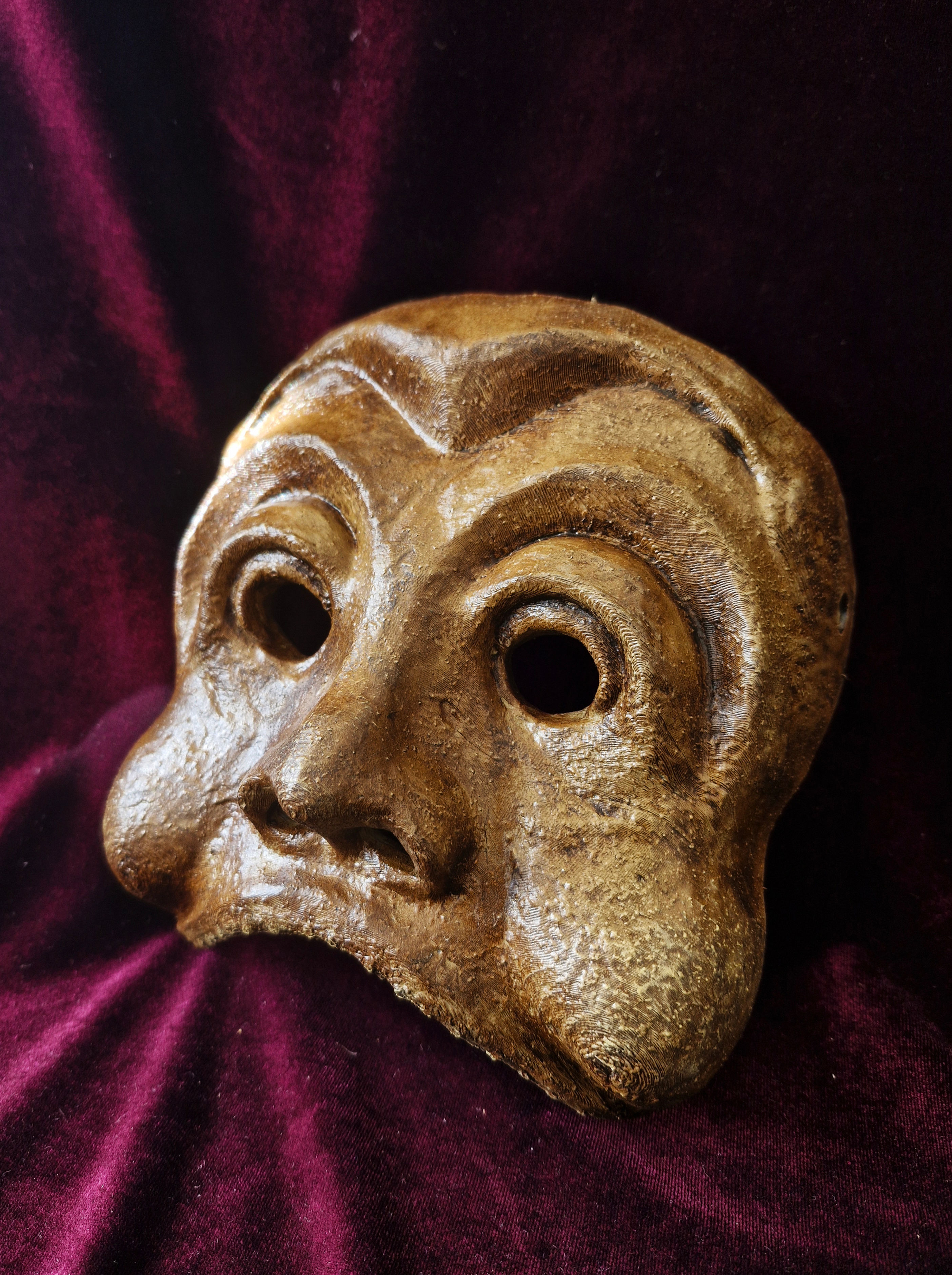 Medieval Executioner Mask - Handpainted