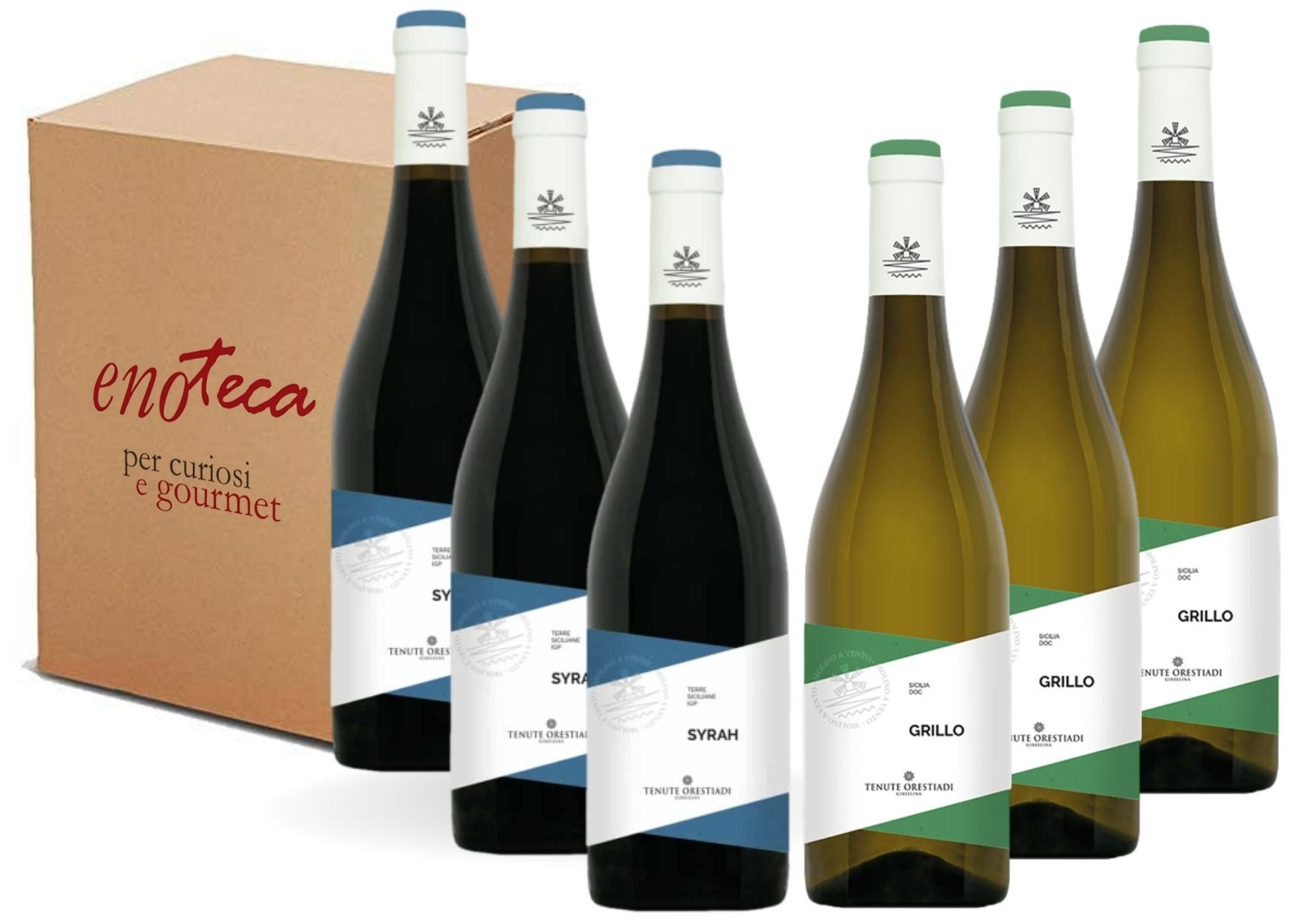 Box 6 bottiglie - Linea Molino a Vento