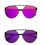 Thumbnail: Oversized Geometric Aviator Sunglasses 