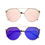 Thumbnail: Oversized Geometric Aviator Sunglasses 