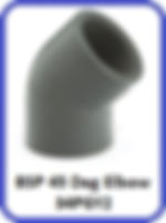 PVC BSP 45 DEG ELBOW